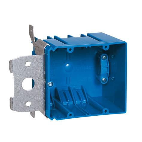 2 gang metal old work electrical box|carlon 2 gang adjustable box.